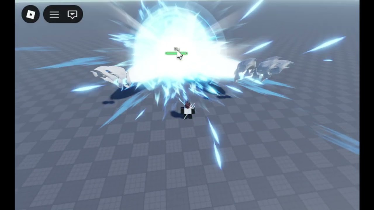 gaster blaster skill demonstration